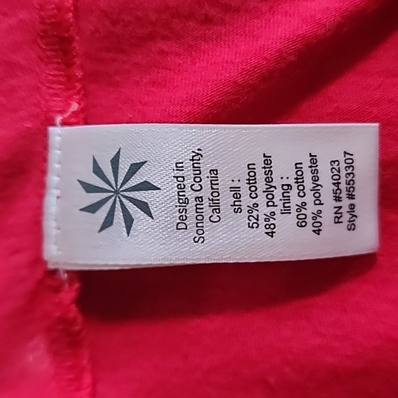 Athleta Red Aztec Racerback Maxi Dress Size Small - Picture 9 of 10